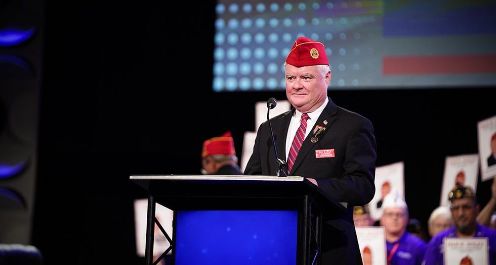 National Commander Dan K. Wiley